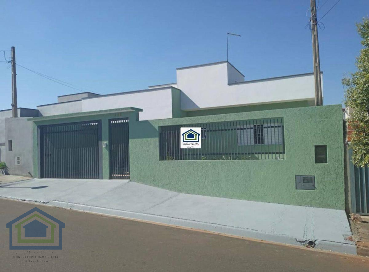 Linda Casa Térrea  com 03 Dormitórios  Sendo 01 Suítes e  03 banheiros à Venda, 158 m²  no  Residencial Vitória  em  Boituva - SP - Casarely Imóveis