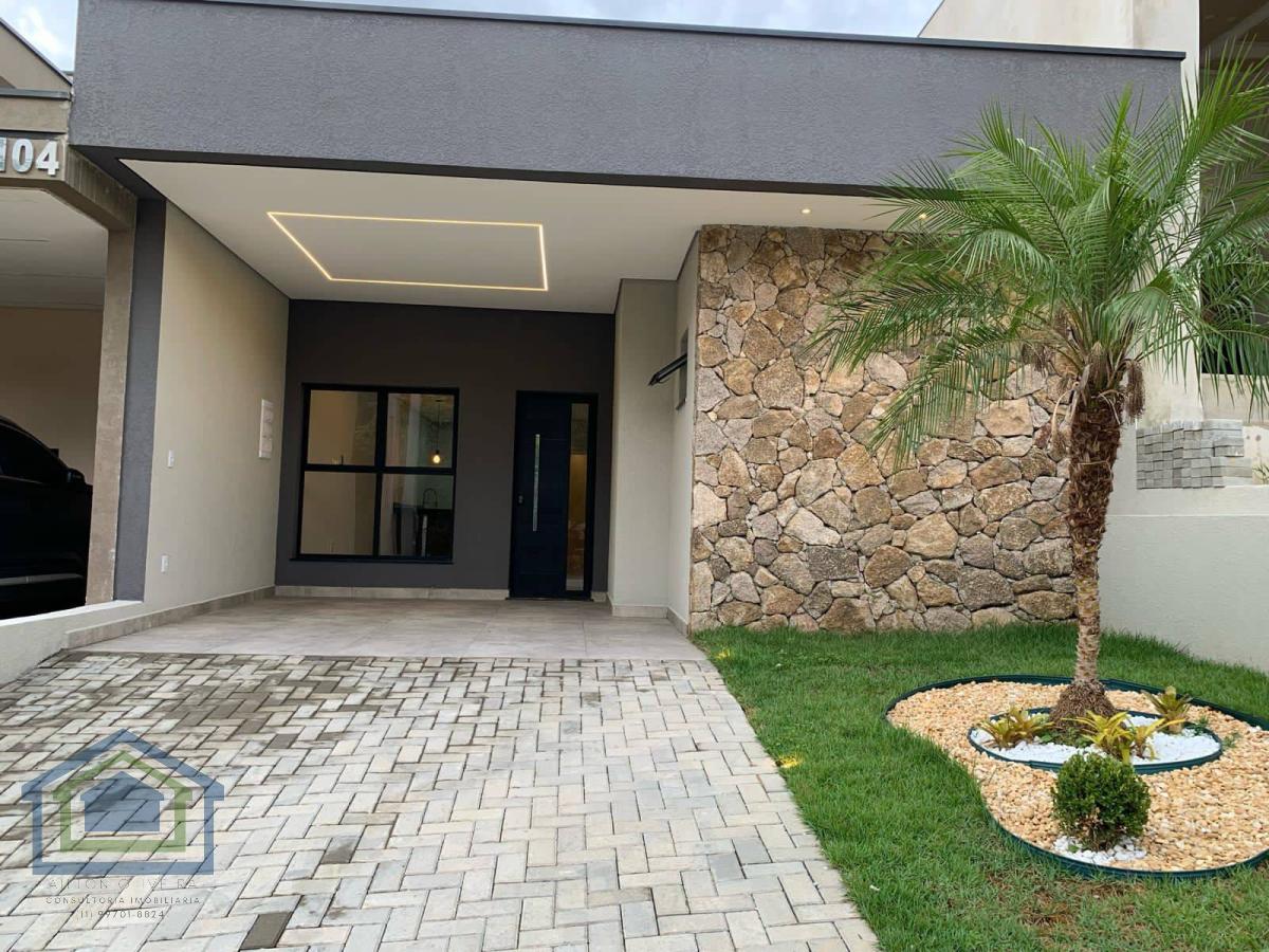 Linda Casa Térrea de 100m² de Área Construída, à venda no excelente Condomínio Villagio Ipanema - Sorocaba - SP - Casarely Imóveis