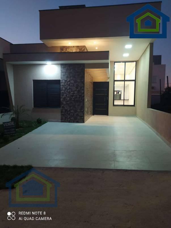 Linda Casa Térrea de 107m² à venda no excelente Condomínio Fechado Villagio Ipanema - Sorocaba - SP. - Casarely Imóveis