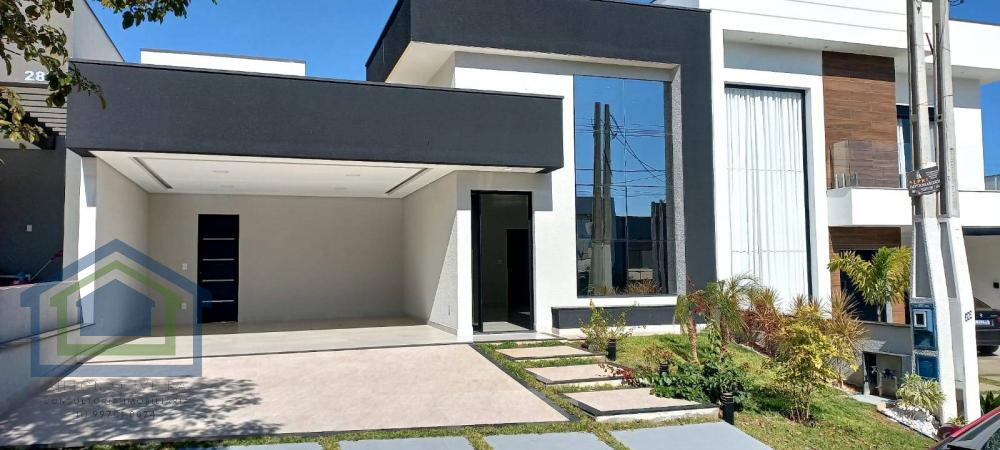 Linda Casa Térrea de 180m² de área Construída à venda no excelente Condomínio Fechado Viena em Indaiatuba- SP. - Casarely Imóveis