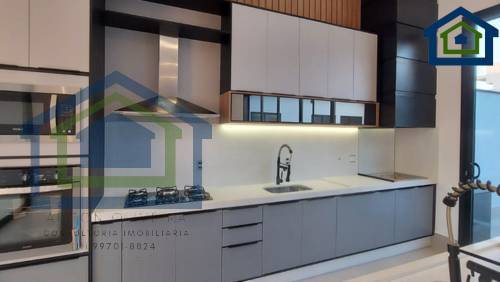 Linda Casa Térrea de 190m²  e Terreno de 300m2, à venda no excelente Condomínio Fechado Gran Reserve em Indaiatuba- SP. - Casarely Imóveis