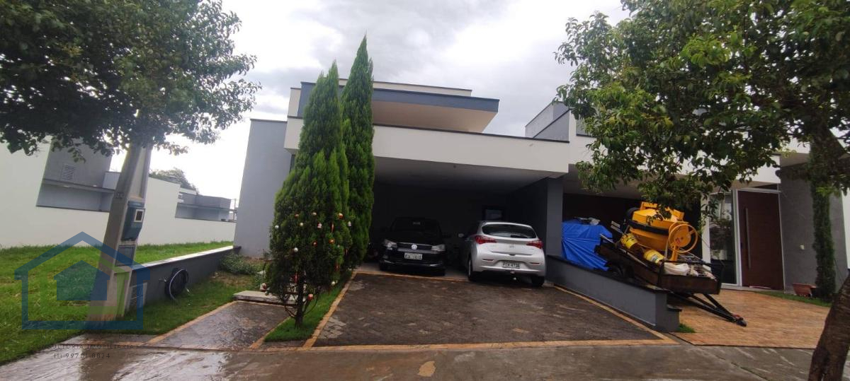 Linda Casa Térrea em Condomínio Fechado, de 134m² de Área Construída, e Terreno de 200m², no Condomínio Reserva Ipanema em Sorocaba - SP - Casarely Imóveis