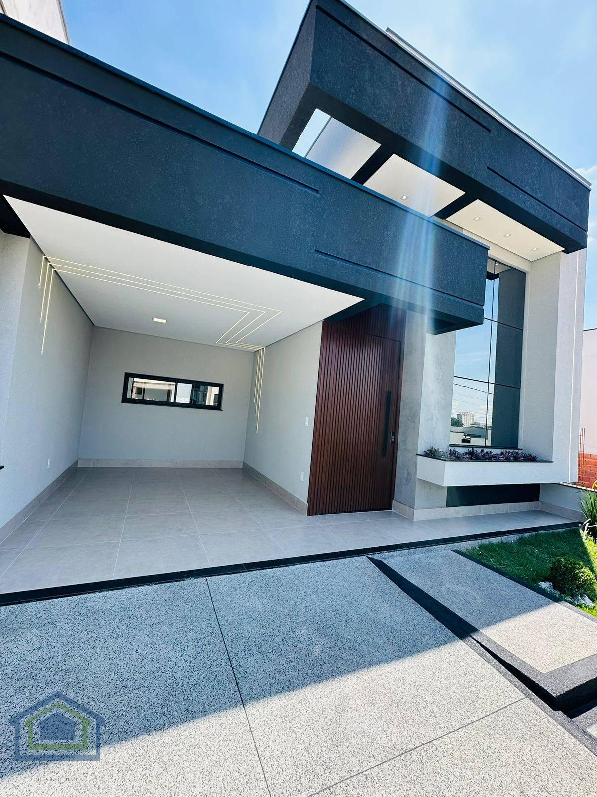 Linda Casa Térrea em Condomínio Fechado, de 138m² de Área Construída, e Terreno de 200m², no Condomínio Gran Reserve em Sorocaba - SP - Casarely Imóveis