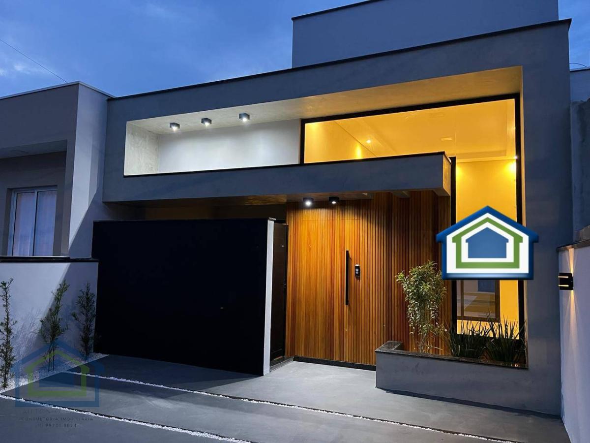 Linda Casa Térrea em Condomínio Fechado Reserva dos Ypês  com 110m2  de Área Construída em  Tatuí - SP - Casarely Imóveis