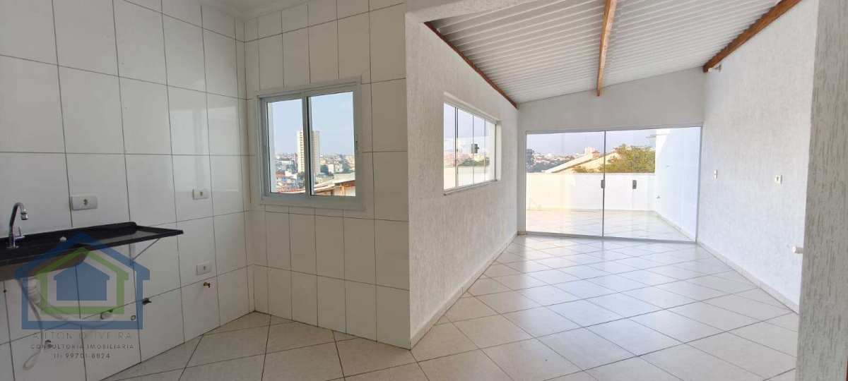 Linda Cobertura à venda, com 95m² de Área Construída, no bairro Parque das Nações - Santo André - SP. - Casarely Imóveis