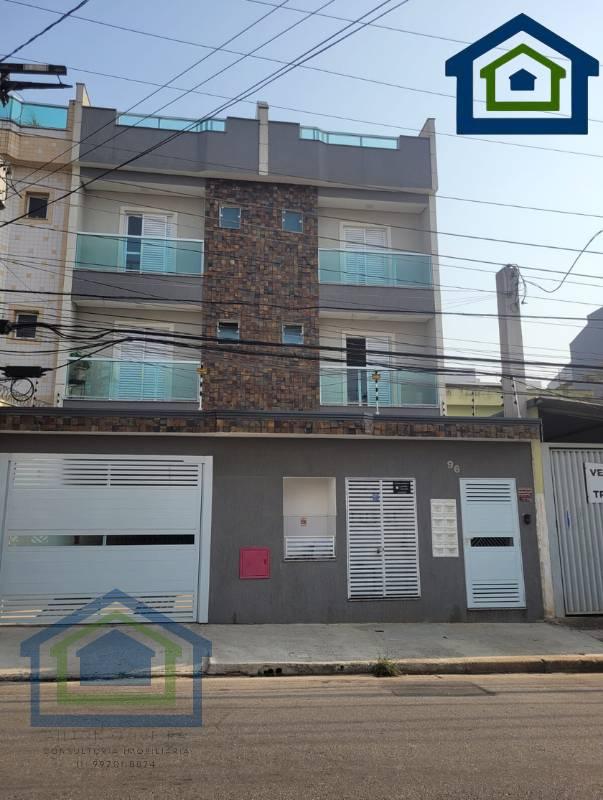 Linda Cobertura á venda de 112m² com 02 Dormitórios Sendo 01 Suíte, no Parque das Nações - Santo André - SP. - Casarely Imóveis