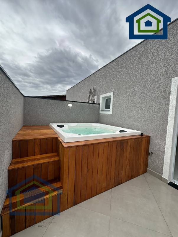 Linda Cobertura á venda de 122m² com 02 Dormitórios, no Vila Helena - Santo André - SP. - Casarely Imóveis