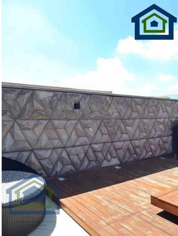 Linda Cobertura á venda de 123m² com 03 Dormitórios Sendo 01 Suíte, no Bairro Campestre - Santo André - SP. - Casarely Imóveis