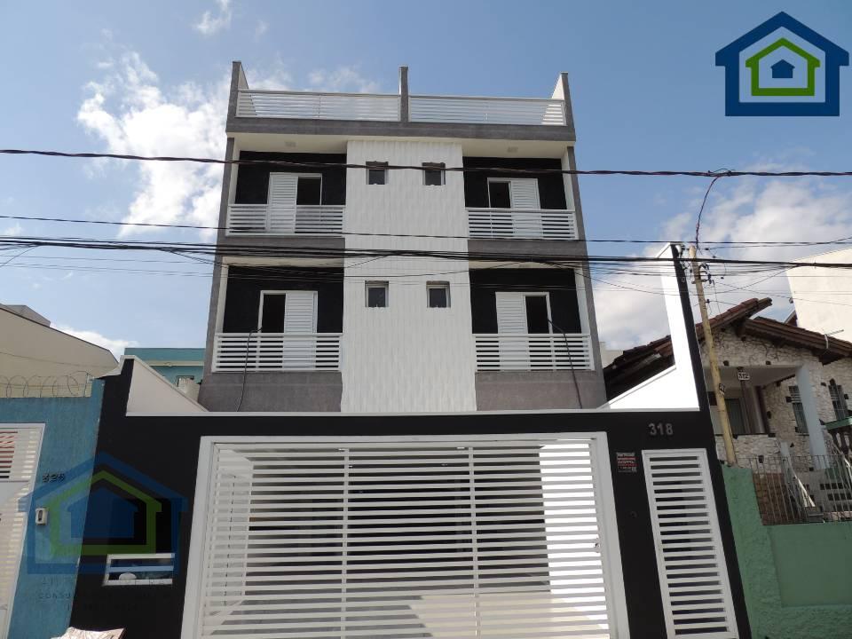 Linda Cobertura á venda de 84m² com 02 Dormitórios, no Parque das Nações - Santo André - SP. - Casarely Imóveis