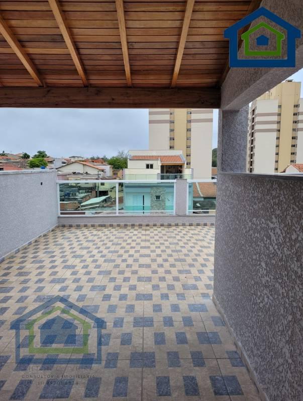 Linda Cobertura para á venda com 120m² na Jardim Stella - Santo André - SP. - Casarely Imóveis