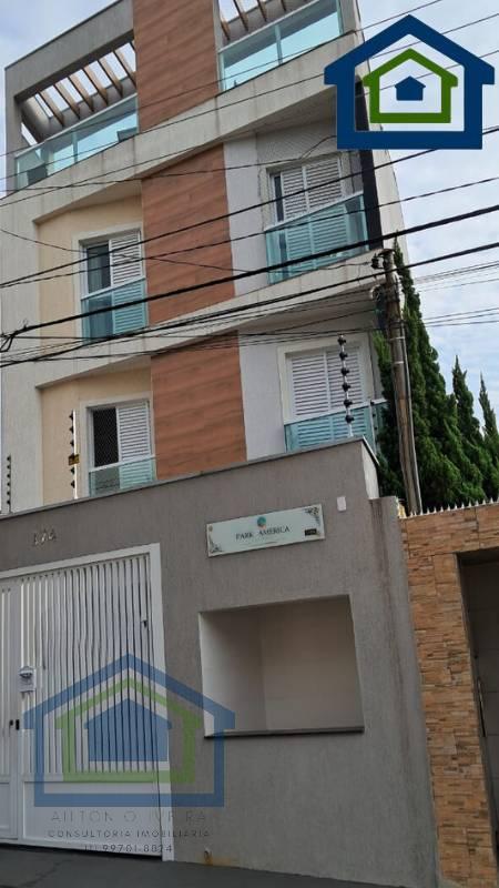 Linda Cobertura para á venda com 88m² com 02 Dormitórios, no Bairro Vila  Humaitá - Santo André - SP. - Casarely Imóveis