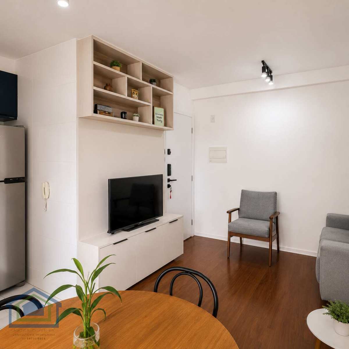 Lindo Apartamento à venda com 43m² de área construída, Condomínio Flex Imigrantes, bairro Canhema em Diadema - SP. - Casarely Imóveis