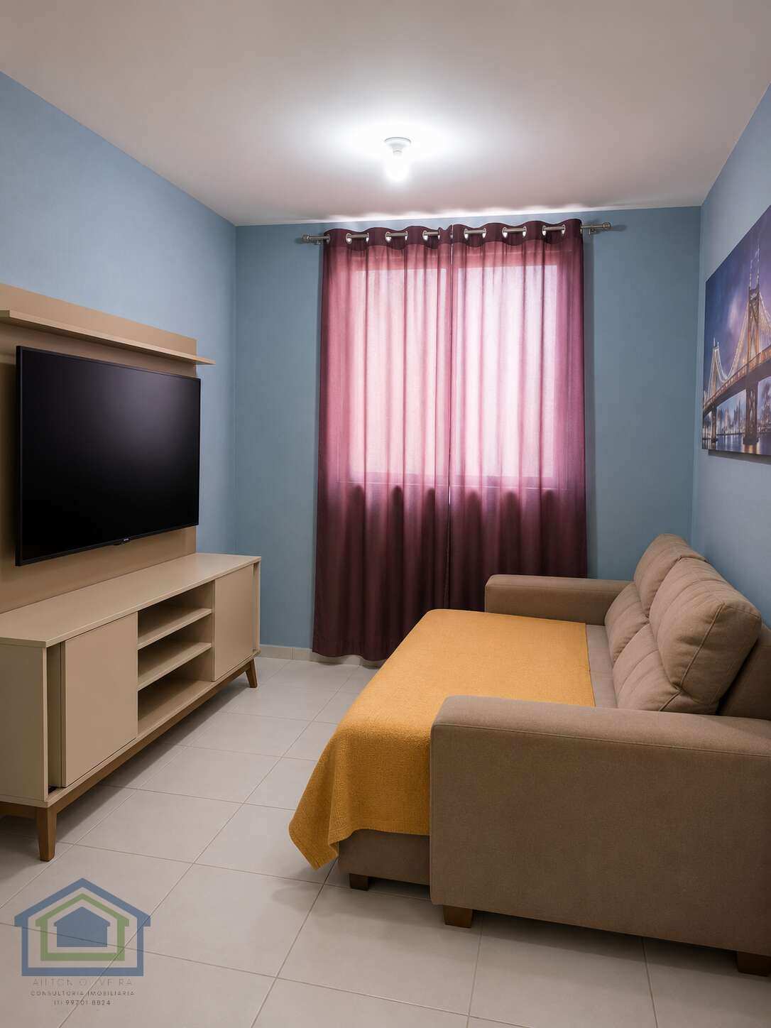 Lindo Apartamento à venda, com 50m² de Área Construída, no bairro Vila Eldízia - Santo André - SP. - Casarely Imóveis