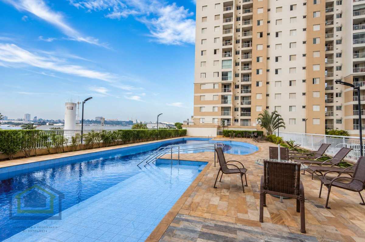 Lindo Apartamento à venda com 55m² de área construída, Condomínio Clube Panorama, no bairro Piraporinha em Diadema - SP. - Casarely Imóveis