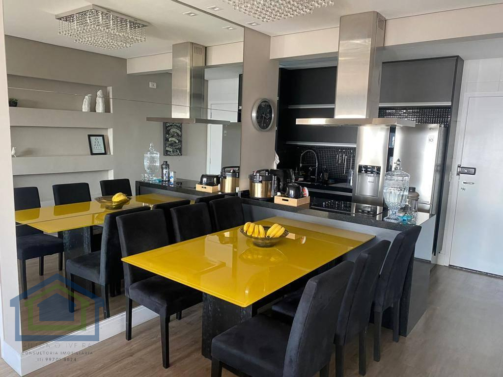 Lindo Apto Alto Padrão em Condomínio Gran Village, com 96m2 á venda, 03 dormitórios Seno 01 Suítes, Sala, Cozinha Planejada,  Sacada Gourmet, 02 Vagas - Casarely Imóveis