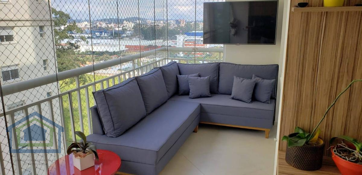 Lindo Apto Padrão em Condomínio Elements, com 144m2 á venda, 03 dormitórios Seno 03 Suítes, Sala, Cozinha Planejada, 02 Vagas, no Bairro Planalto  em - Casarely Imóveis