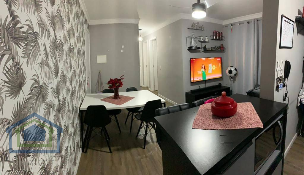 Lindo Apto Padrão em Condomínio Spazzio San Vincent, com 42m2 á venda, 02 dormitórios, Sala, Cozinha Planejada, 02 Vagas, no  Planalto  em São Bernard - Casarely Imóveis