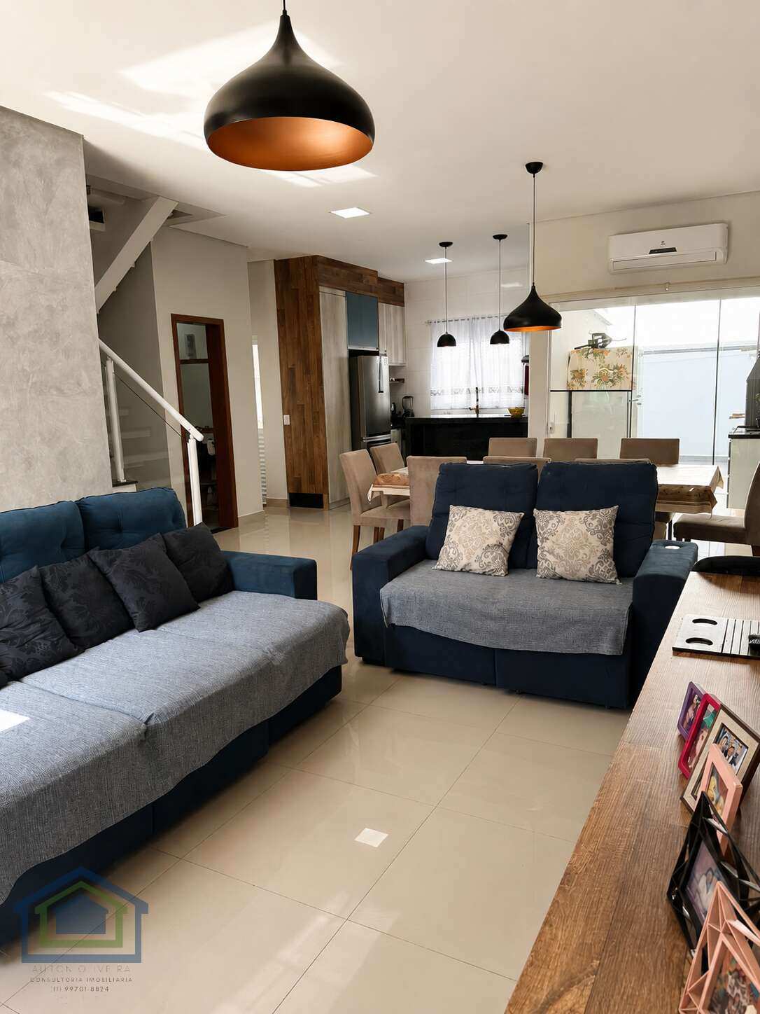 Lindo Sobrado à venda com 170m² de Área Construída, terreno de 154m², no Golden Park Residence II, no bairro Lot. Dinorá Rosa em Sorocaba - SP. - Casarely Imóveis