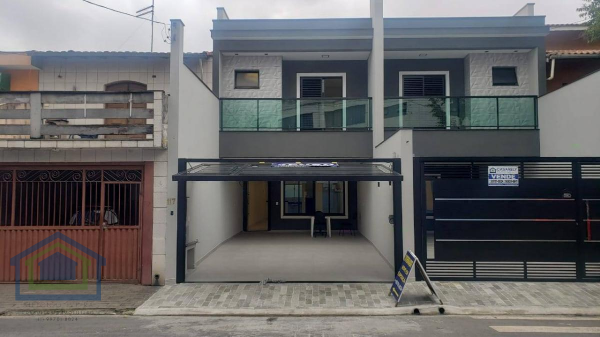 Lindo Sobrado com 03 Dormitórios  Sendo 3 Suítes e  4 banheiros à Venda, 175 m²  no Bairro Dos Casas  em São Bernardo do Campo - SP - Casarely Imóveis