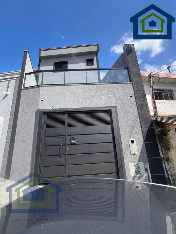 Lindo Sobrado de 130m² com 03 Dormitórios á venda, no Parque João Ramalho em Santo André - SP - Casarely Imóveis