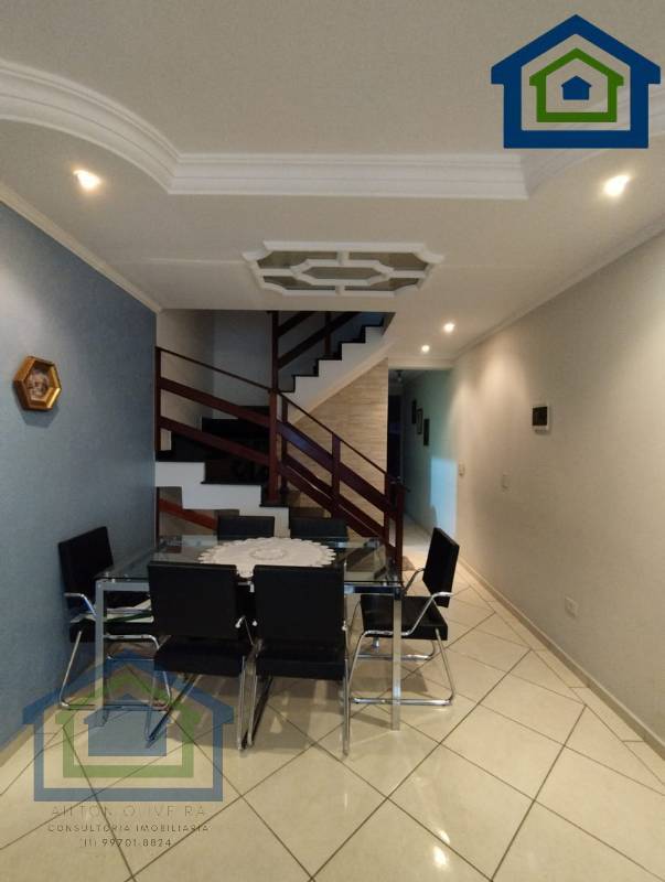 Lindo Sobrado de 136m2, de Área Construída, e Terreno de 125m2, com 03 dormitório Sendo 01 Suítes,  no  Vila Helena  - Santo André - SP - Casarely Imóveis