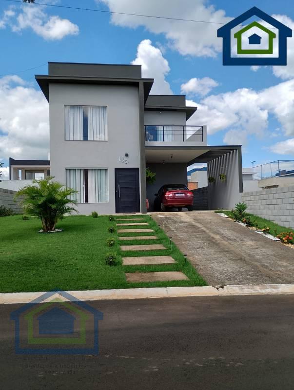 Lindo Sobrado de 208m2, e Terreno 420m2, em Condomínio Fechado Solares Resort em Boituva- SP. - Casarely Imóveis