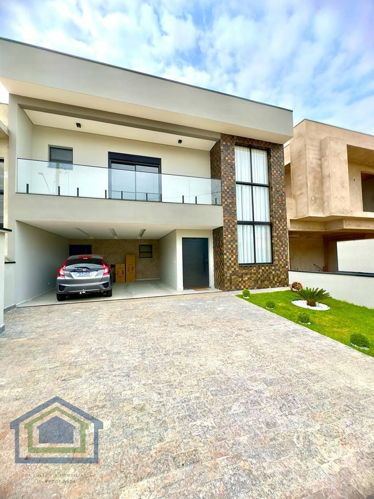 Lindo Sobrado  de  244m2, de área Construída, e Terreno de  260m2,  com Muito Verde no  Condomínio Jardim Europa  em Boituva - SP. - Casarely Imóveis