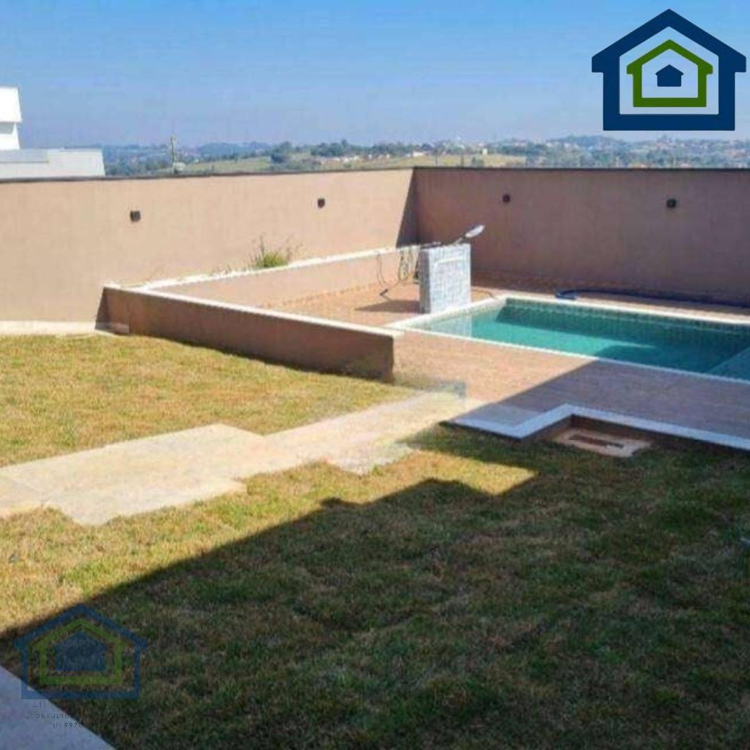 Lindo Sobrado em Condomínio Fechado Solares Resort com 173m2  de Área Construída e Terreno de 420m2,  em  Boituva - SP. - Casarely Imóveis